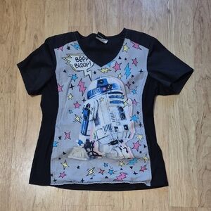Small Star Wars Scrub Top